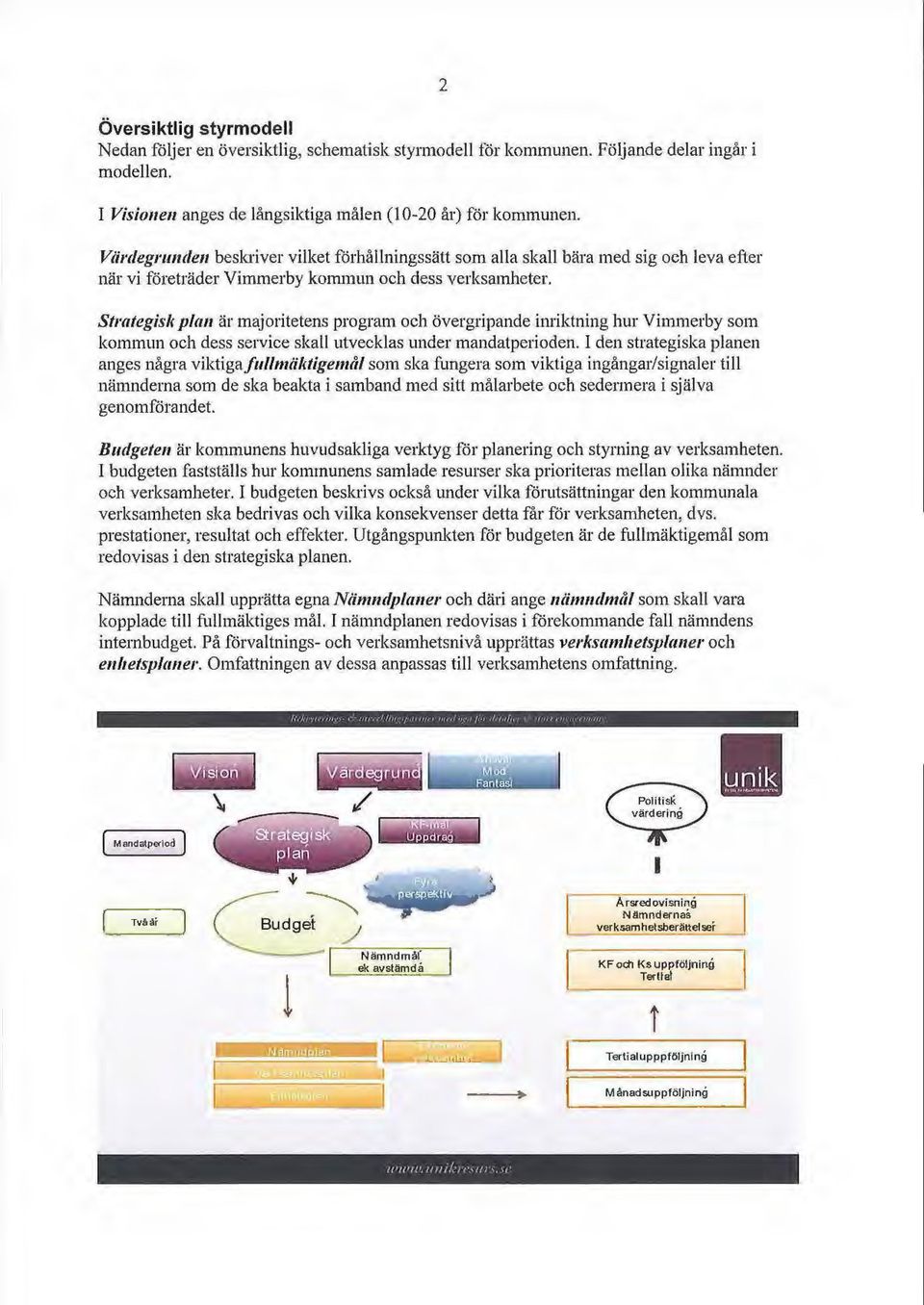 s trategisk plan är majoritetens program och övergri1jande imiktning hur Vimmerby som kommun och dess service skall utvecklas under mandatpetioden.