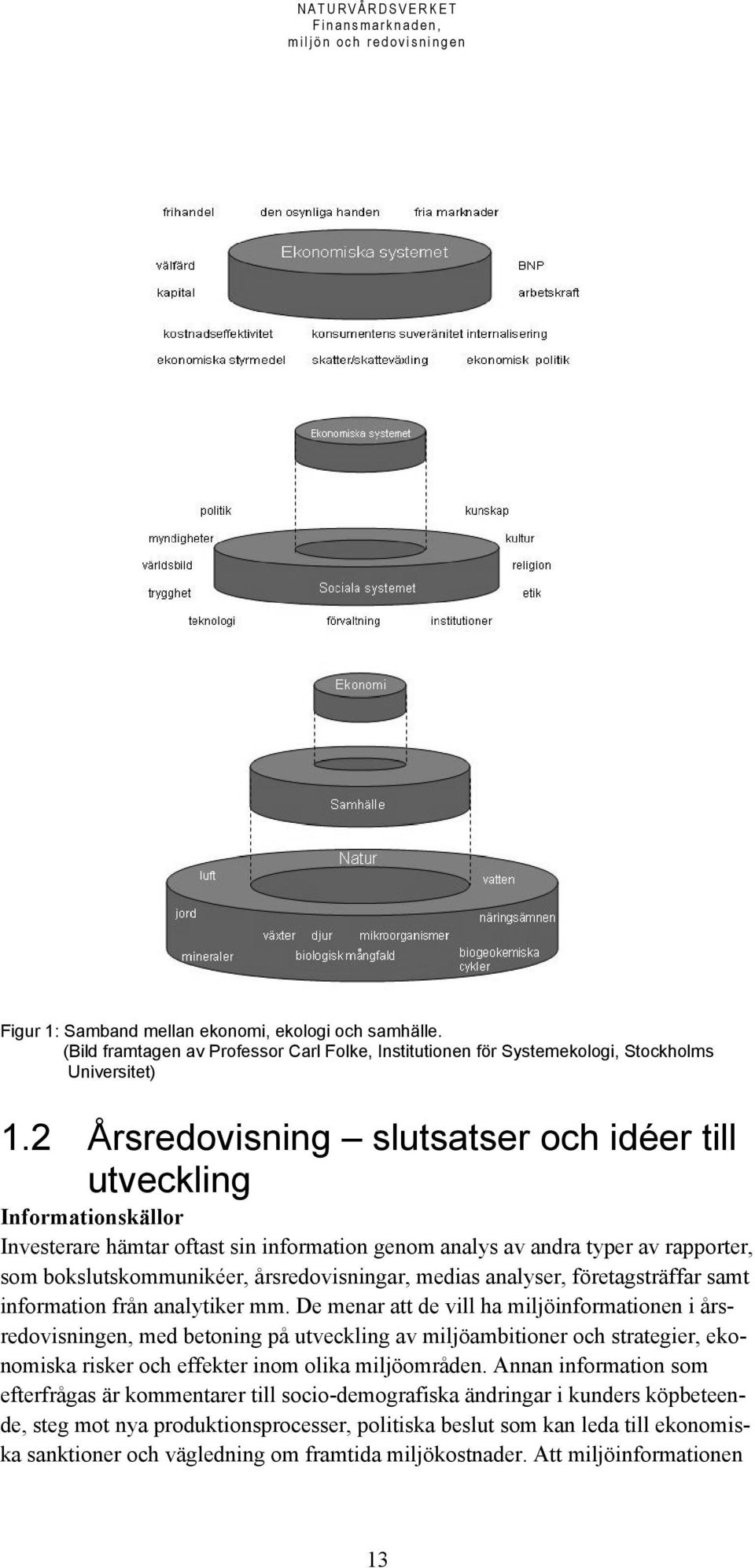 medias analyser, företagsträffar samt information från analytiker mm.