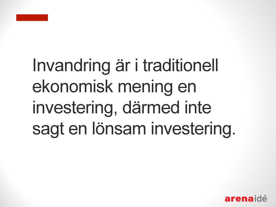 mening en investering,