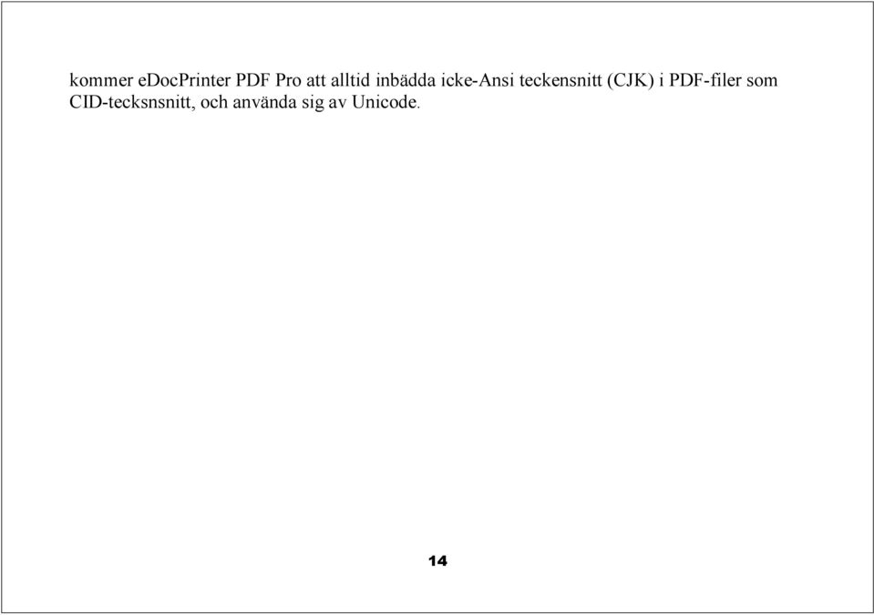 teckensnitt (CJK) i PDF-filer som