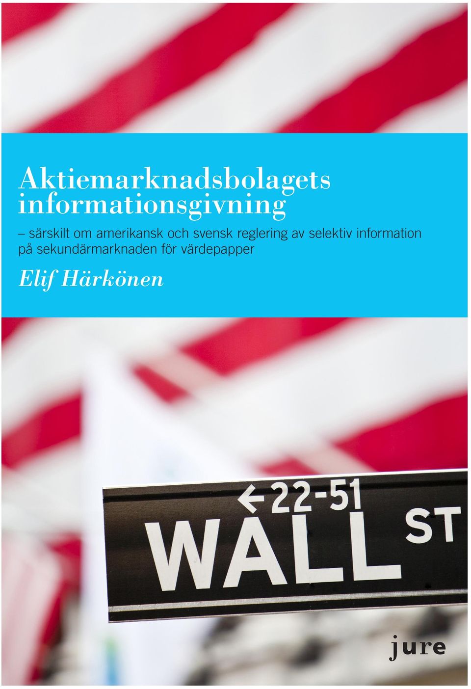 I boken behandlas reglering en av aktiemarknadsbolagens upplysningsplikt i samband med bola gens finansiella rapportering samt den kontinuerliga skyldighet som aktiemarknadsbolag har att