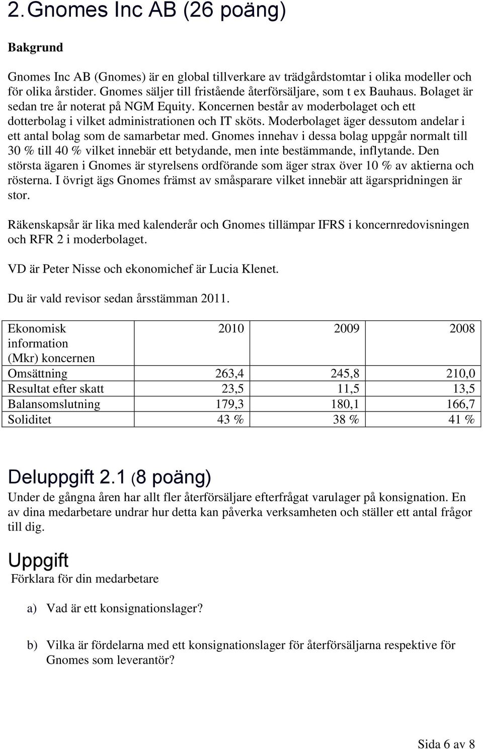 Koncernen består av moderbolaget och ett dotterbolag i vilket administrationen och IT sköts. Moderbolaget äger dessutom andelar i ett antal bolag som de samarbetar med.