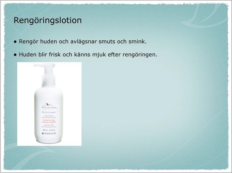 och smink.