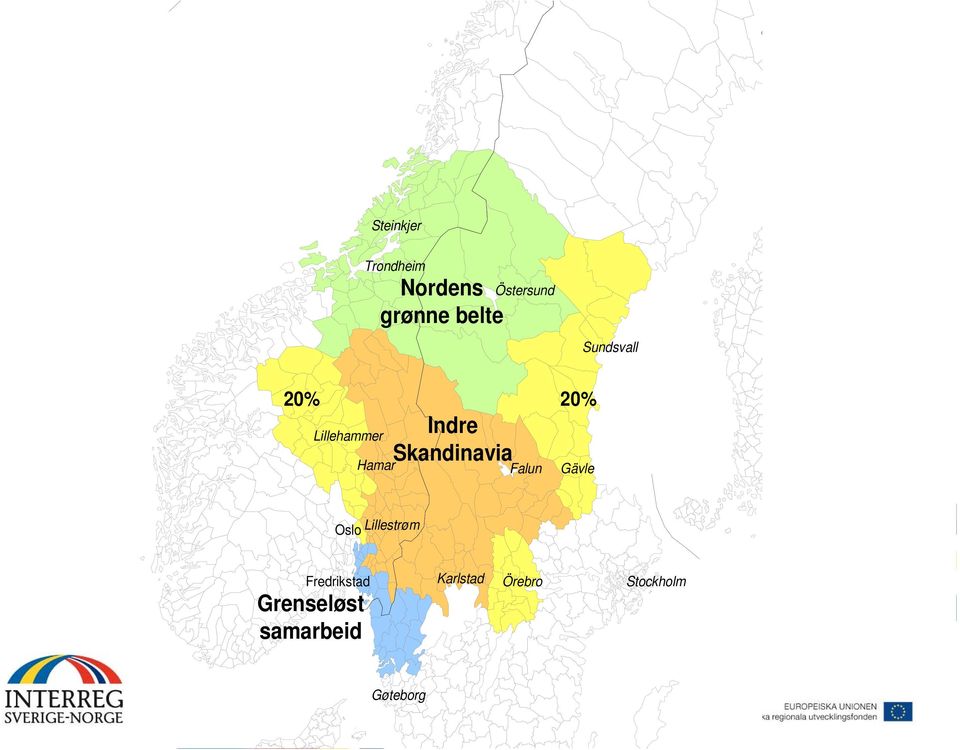 Skandinavia Hamar Falun Gävle Oslo Lillestrøm