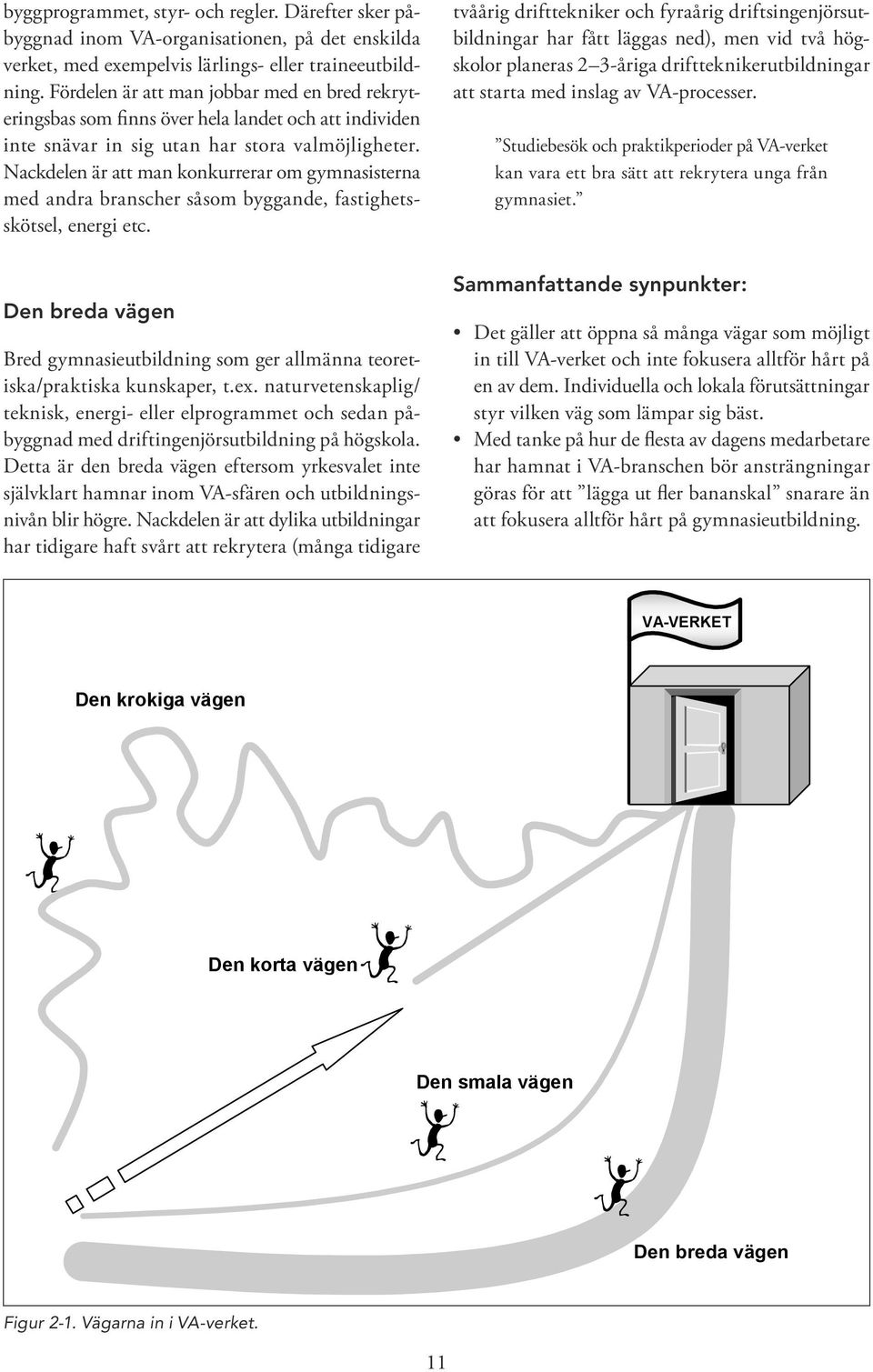 Nackdelen är att man konkurrerar om gymnasisterna med andra branscher såsom byggande, fastighetsskötsel, energi etc.