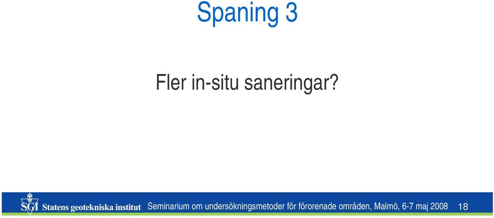 Seminarium om