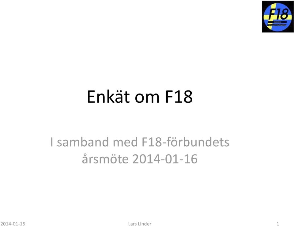 F18-förbundets