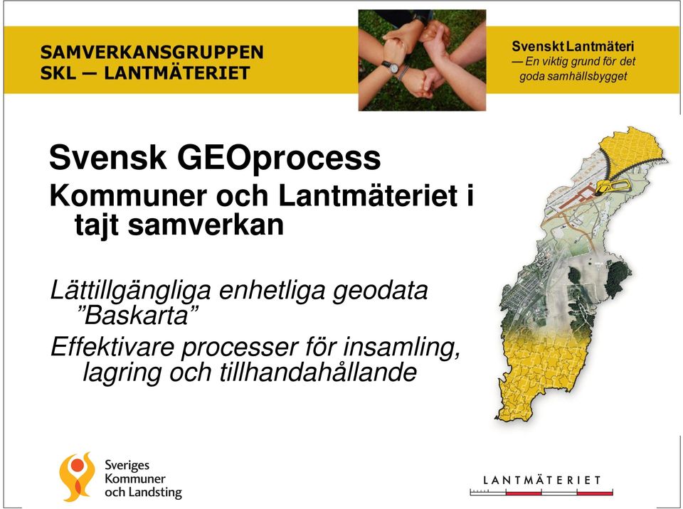 Lättillgängliga enhetliga geodata Baskarta