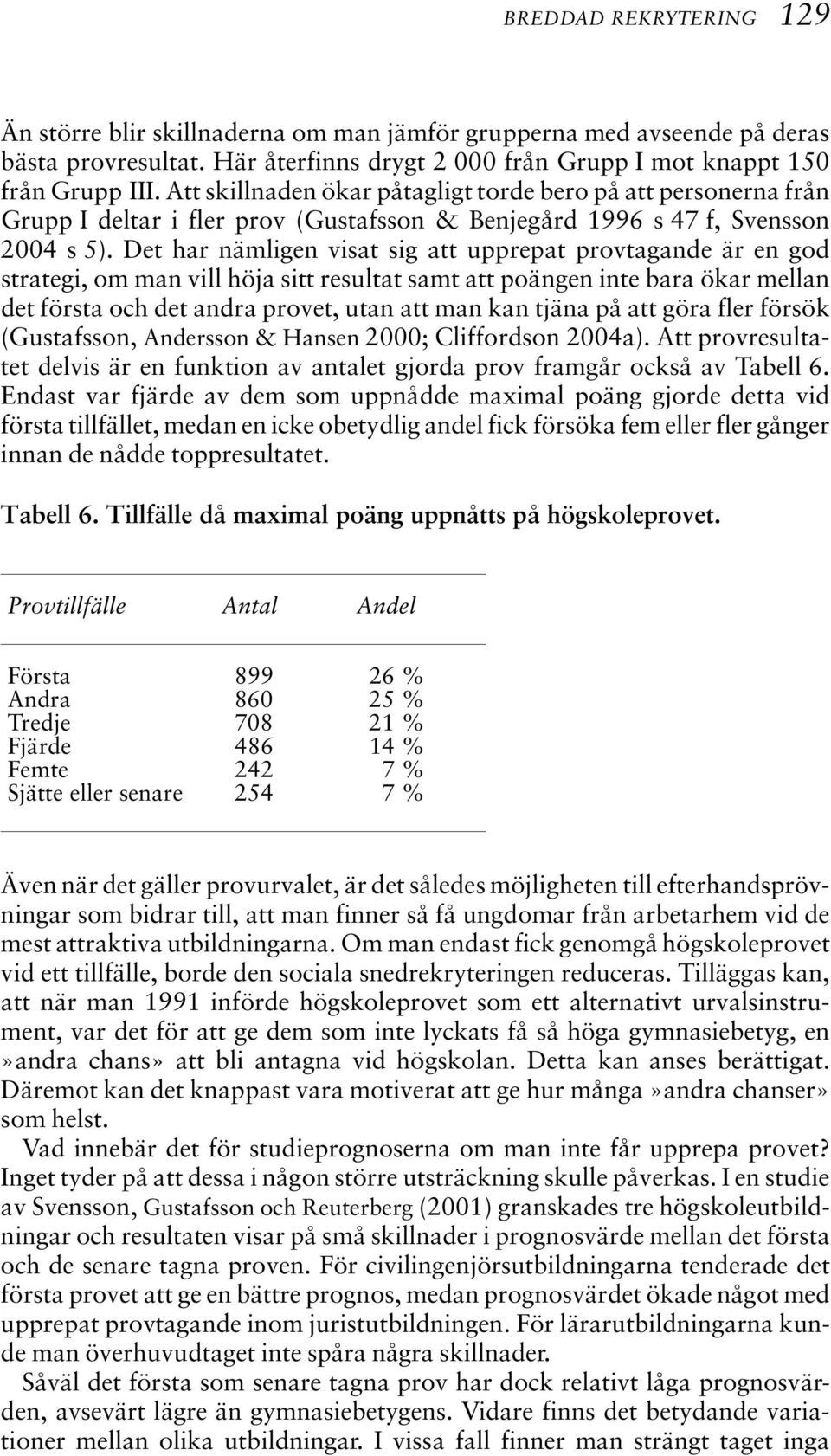 Det har nämligen visat sig att upprepat provtagande är en god strategi, om man vill höja sitt resultat samt att poängen inte bara ökar mellan det första och det andra provet, utan att man kan tjäna