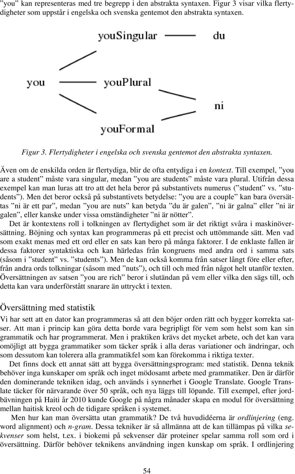 Utifrån dessa exempel kan man luras att tro att det hela beror på substantivets numerus ( student vs. students ).