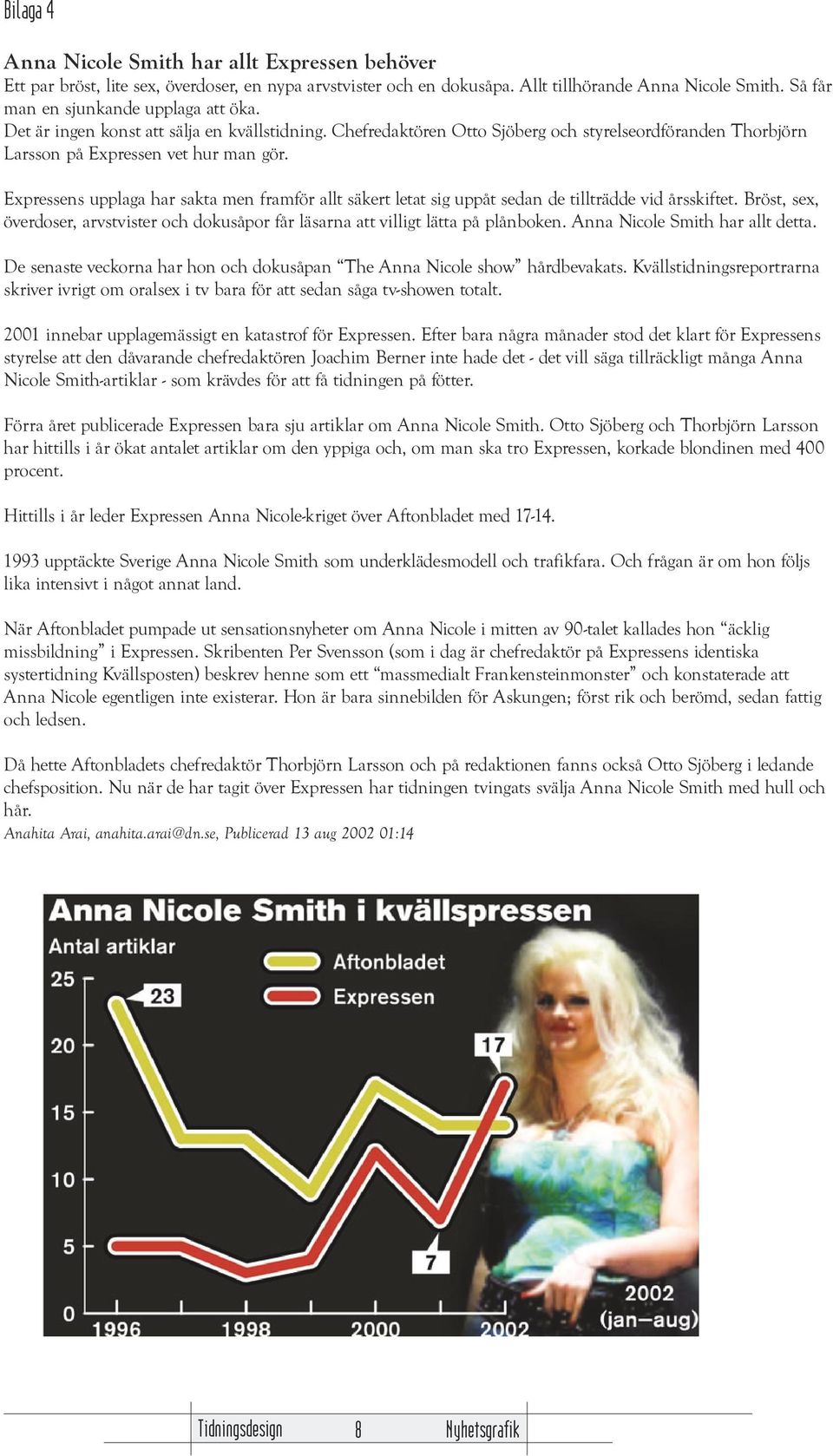 Expressens upplaga har sakta men framför allt säkert letat sig uppåt sedan de tillträdde vid årsskiftet. Bröst, sex, överdoser, arvstvister och dokusåpor får läsarna att villigt lätta på plånboken.