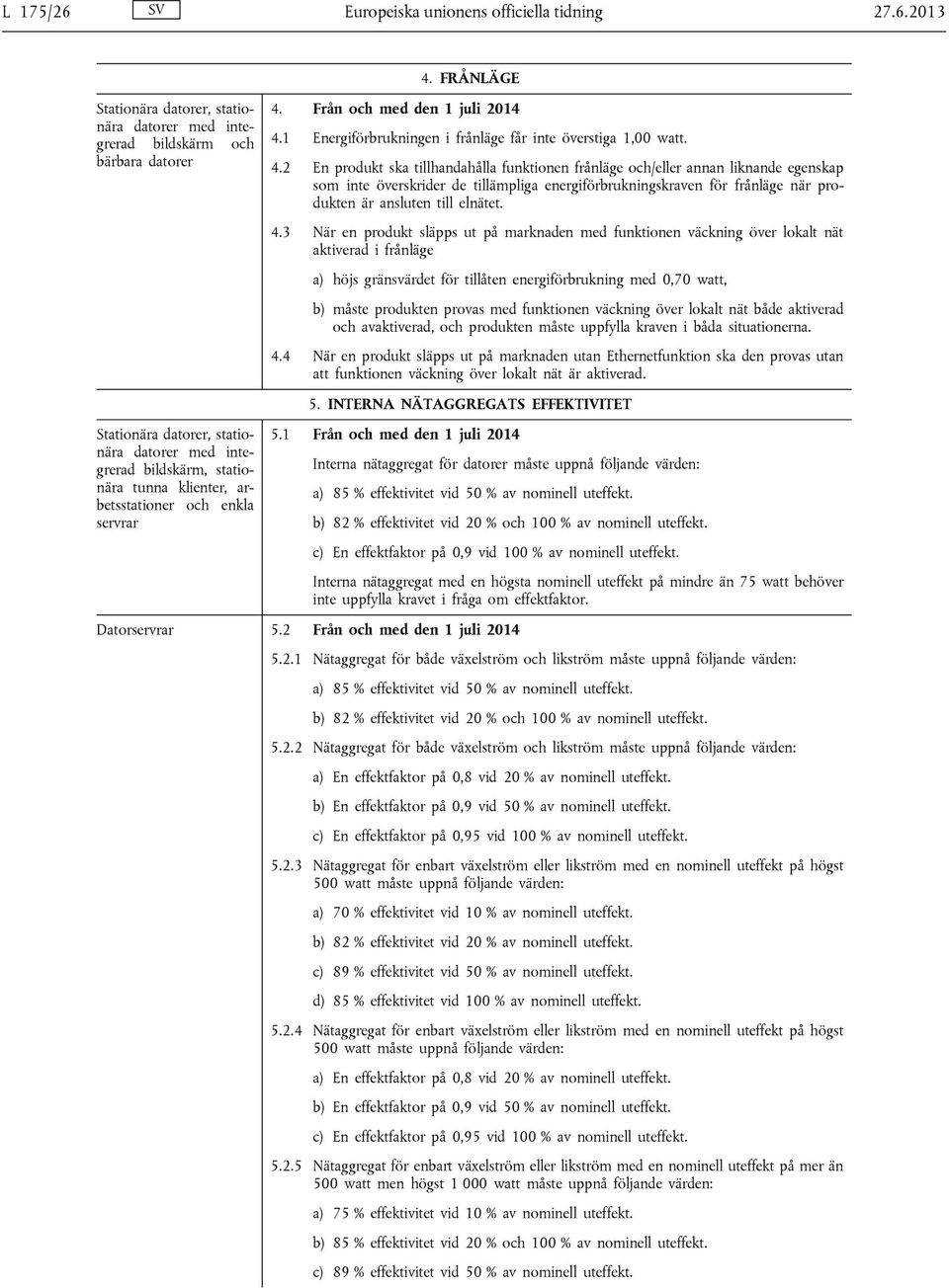 2013 Stationära datorer, stationära datorer med integrerad bildskärm och bärbara datorer Stationära datorer, stationära datorer med integrerad bildskärm, stationära tunna klienter, arbetsstationer