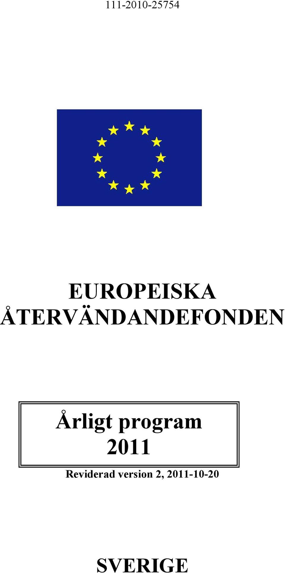 program 2011 Reviderad