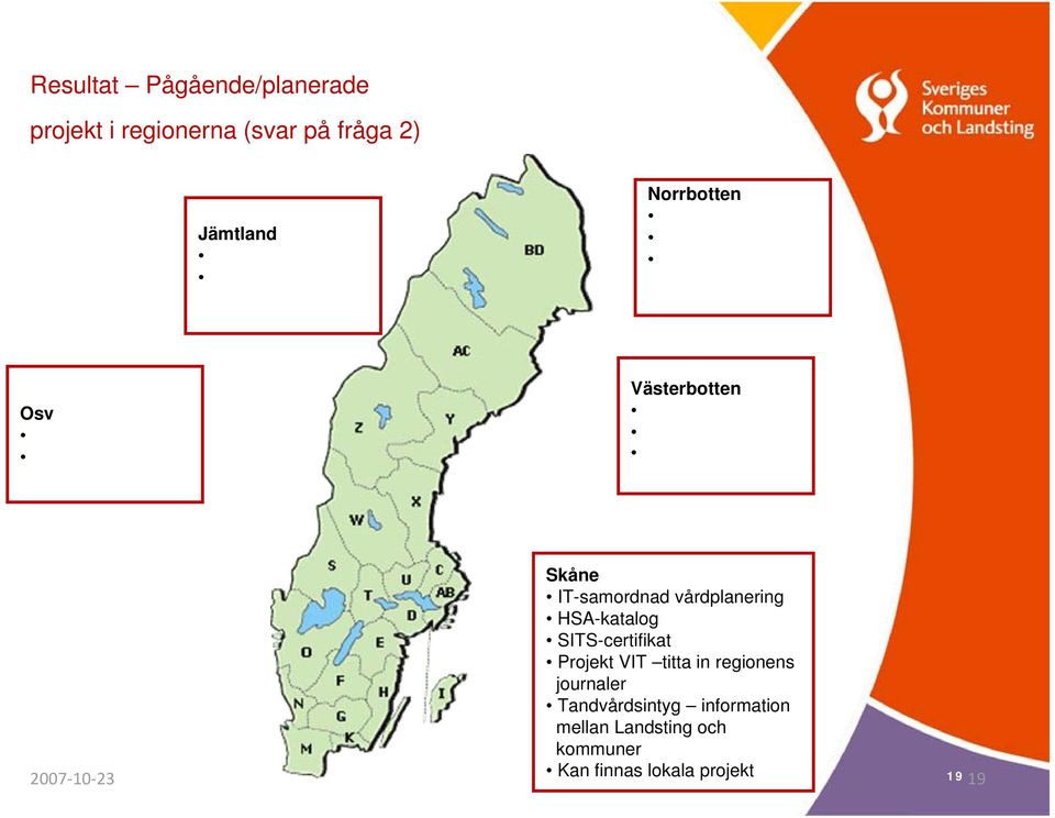 SITS-certifikat Projekt VIT titta in regionens journaler Tandvårdsintyg