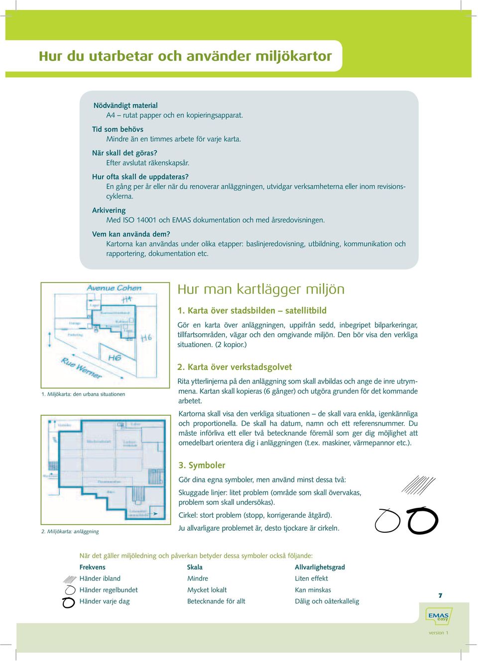 Arkivering Med ISO 14001 och EMAS dokumentation och med årsredovisningen. Vem kan använda dem?