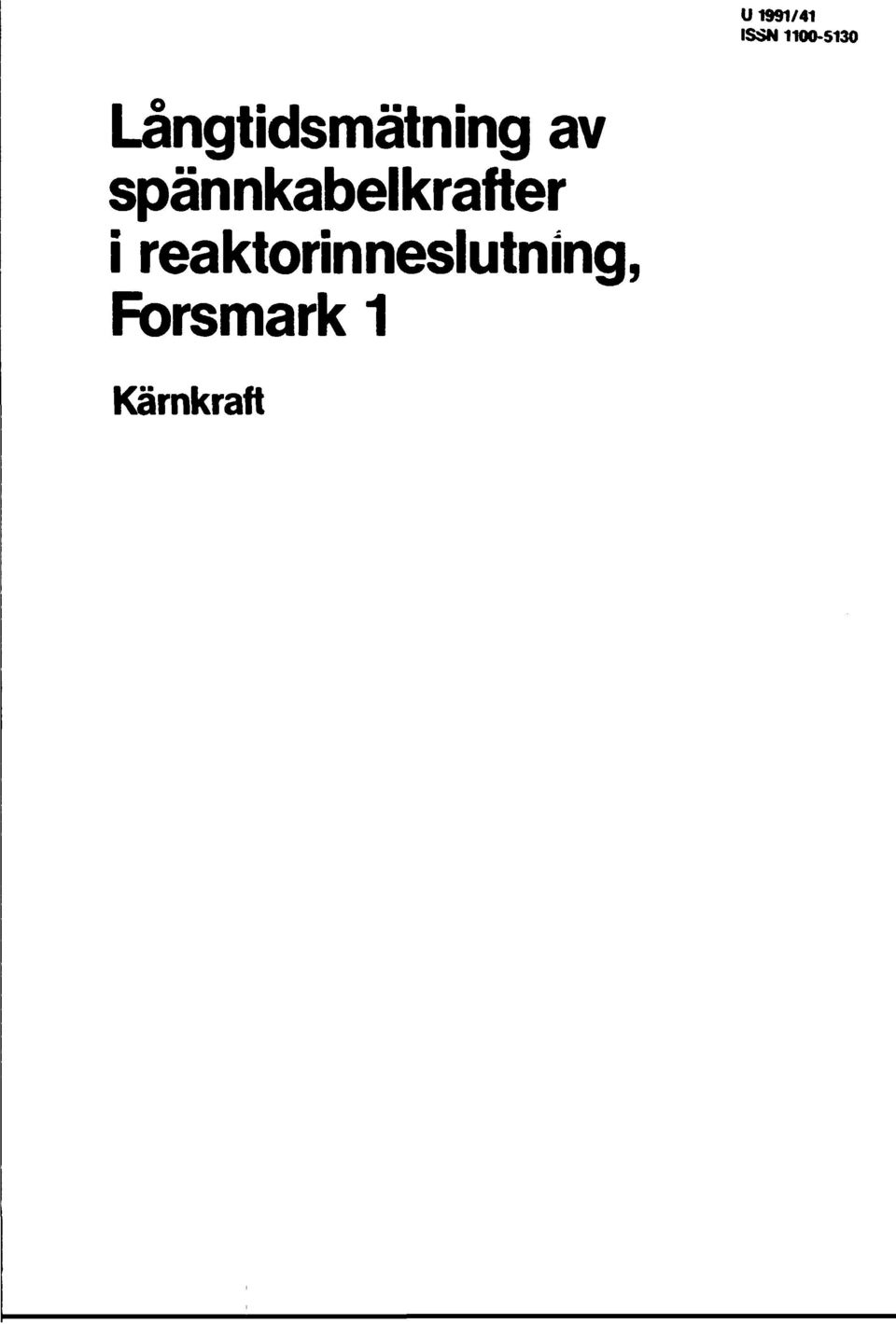 spannkabelkrafter i