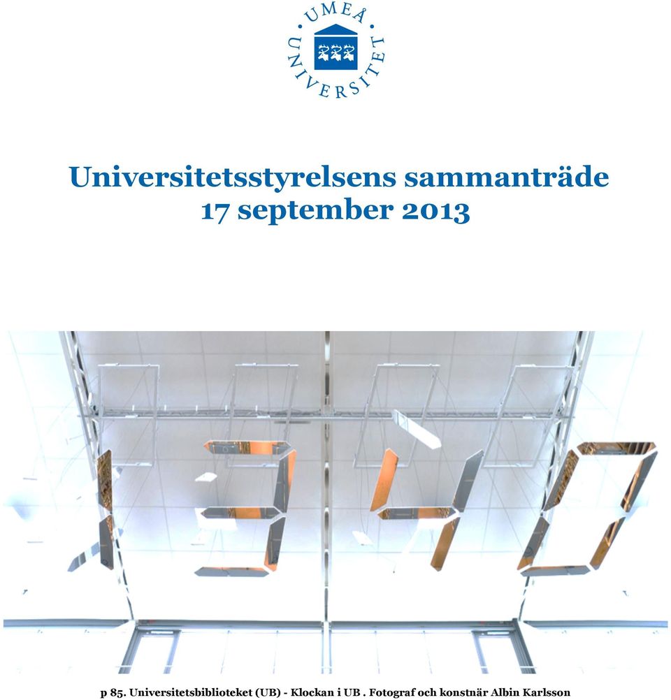 Universitetsbiblioteket (UB) -