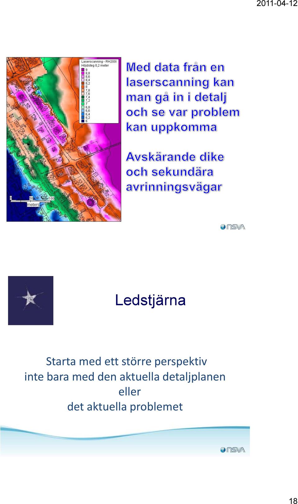 med den aktuella