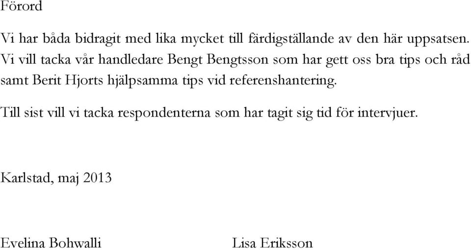 Berit Hjorts hjälpsamma tips vid referenshantering.