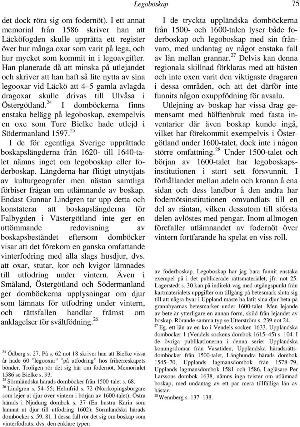 Han planerade då att minska på utlejandet och skriver att han haft så lite nytta av sina legooxar vid Läckö att 4 5 gamla avlagda dragoxar skulle drivas till Ulvåsa i Östergötland.