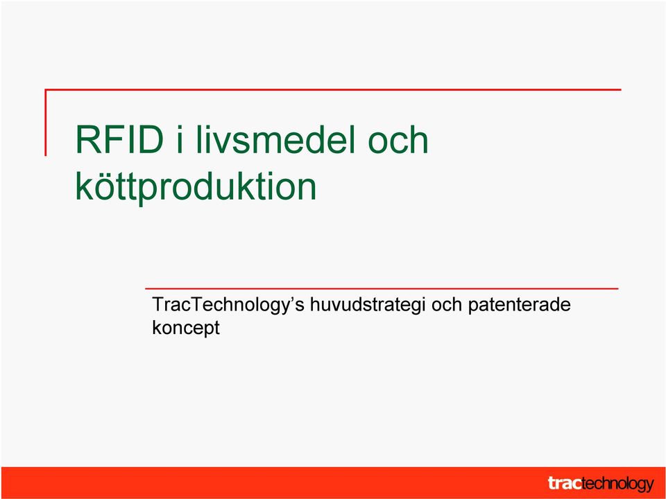 TracTechnology s