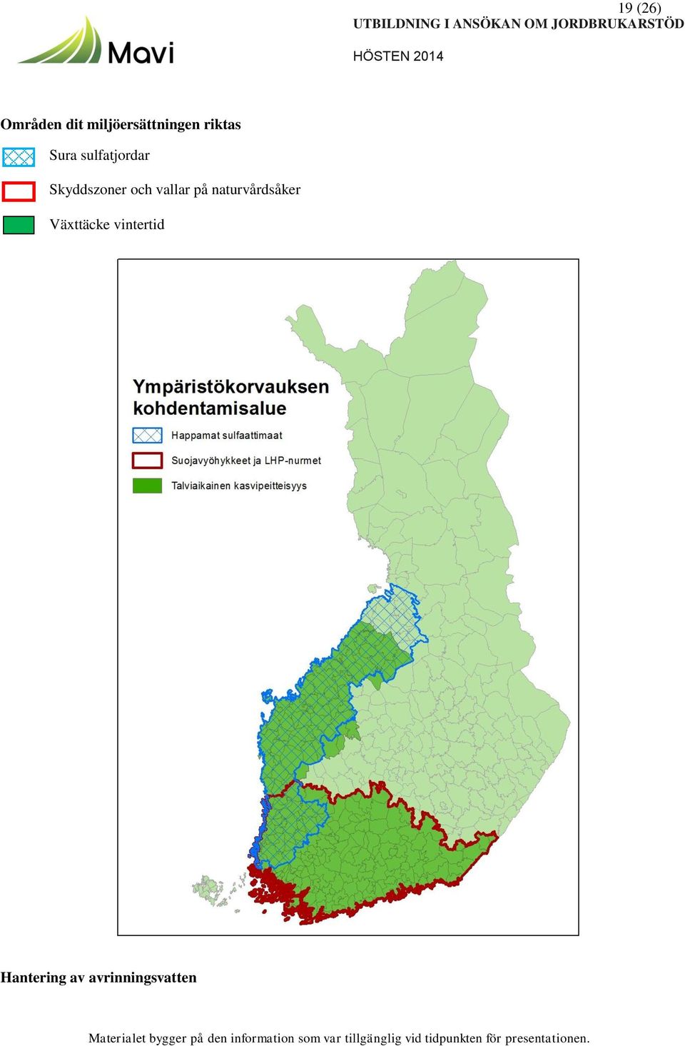 och vallar på naturvårdsåker -