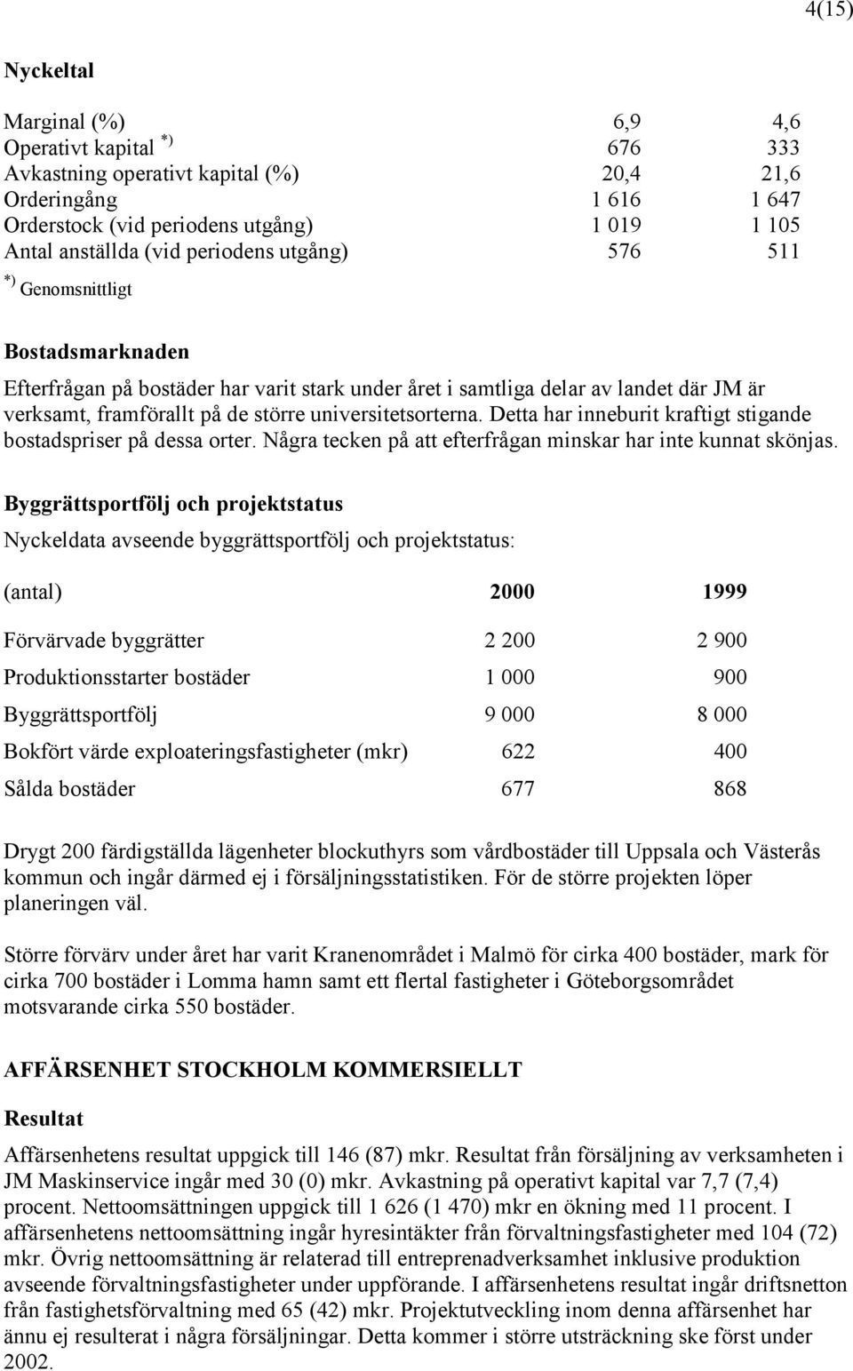 universitetsorterna. Detta har inneburit kraftigt stigande bostadspriser på dessa orter. Några tecken på att efterfrågan minskar har inte kunnat skönjas.