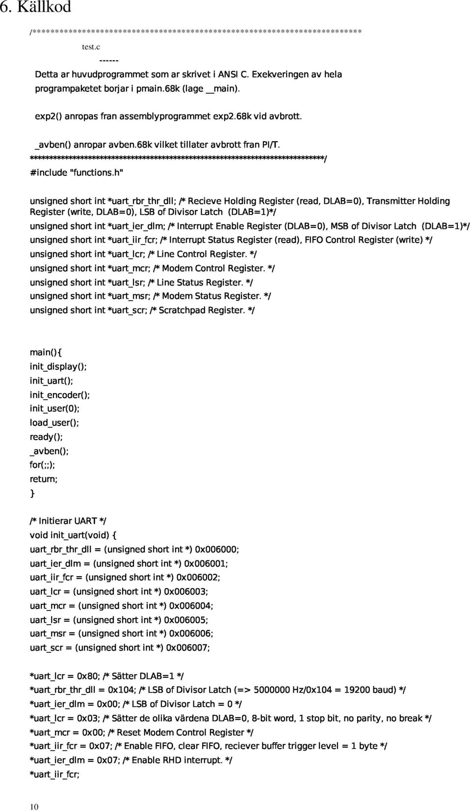 h" unsignedshortint*uart_rbr_thr_dl;/*recieveholdingregister(read,dlab=0)țransmiterholding unsignedshortint*uart_ier_dlm;/*interuptenableregister(dlab=0),msbofdivisorlatch(dlab=1)*/