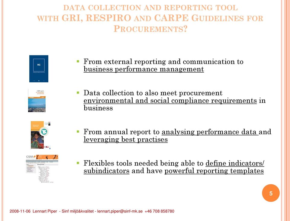 procurement environmental and social compliance requirements in business From annual report to analysing