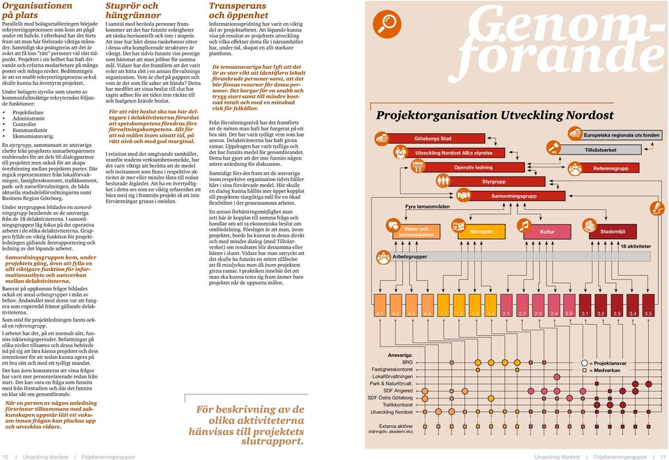 Bedömningen är att en snabb rekryteringsprocess också skulle kunna ha äventyrat projektet.