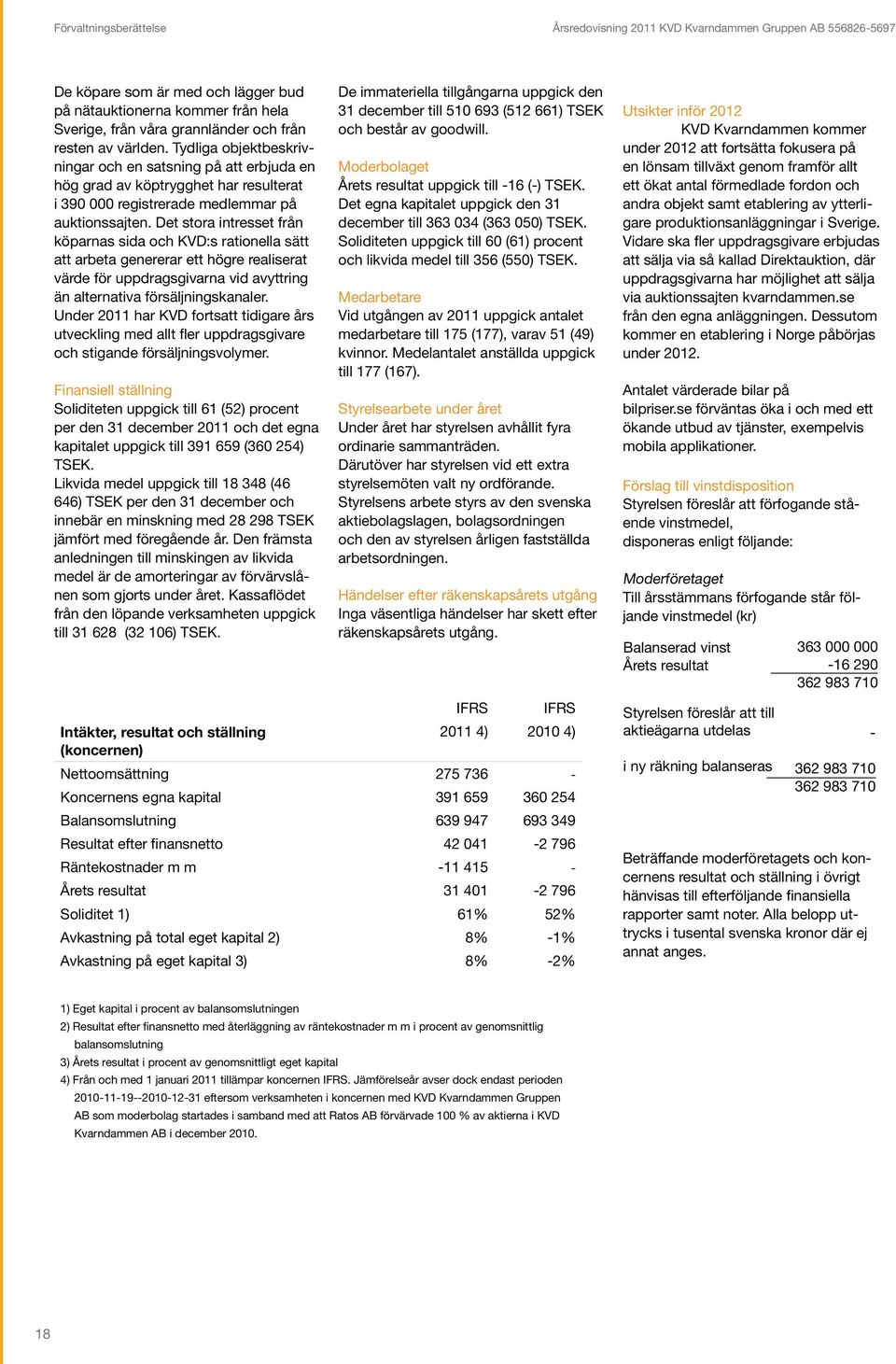 Det stora intresset från köparnas sida och KVD:s rationella sätt att arbeta genererar ett högre realiserat värde för uppdragsgivarna vid avyttring än alternativa försäljningskanaler.