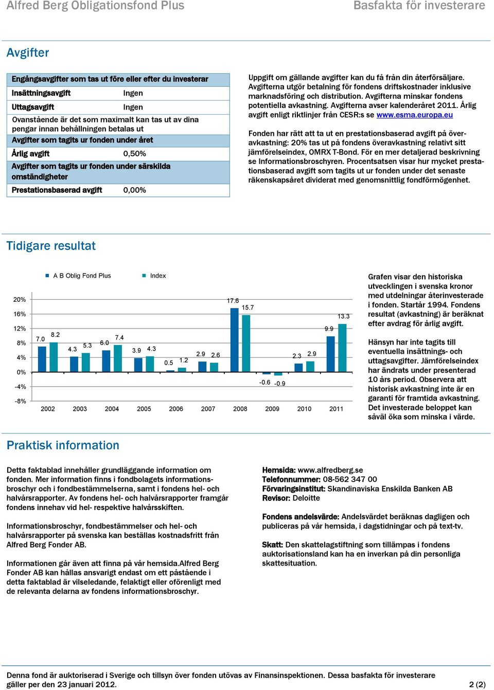 avgift 0,00% Uppgift om gällande avgifter kan du få från din återförsäljare. Avgifterna utgör betalning för fondens driftskostnader inklusive marknadsföring och distribution.