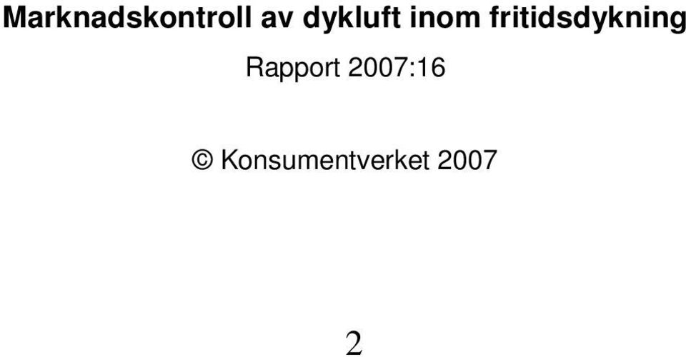 fritidsdykning