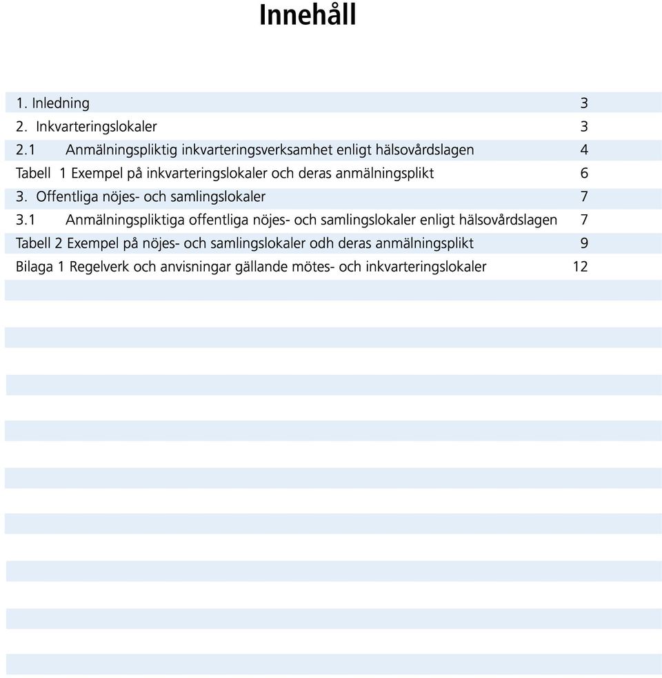 deras anmälningsplikt 6 3. Offentliga nöjes- och samlingslokaler 7 3.