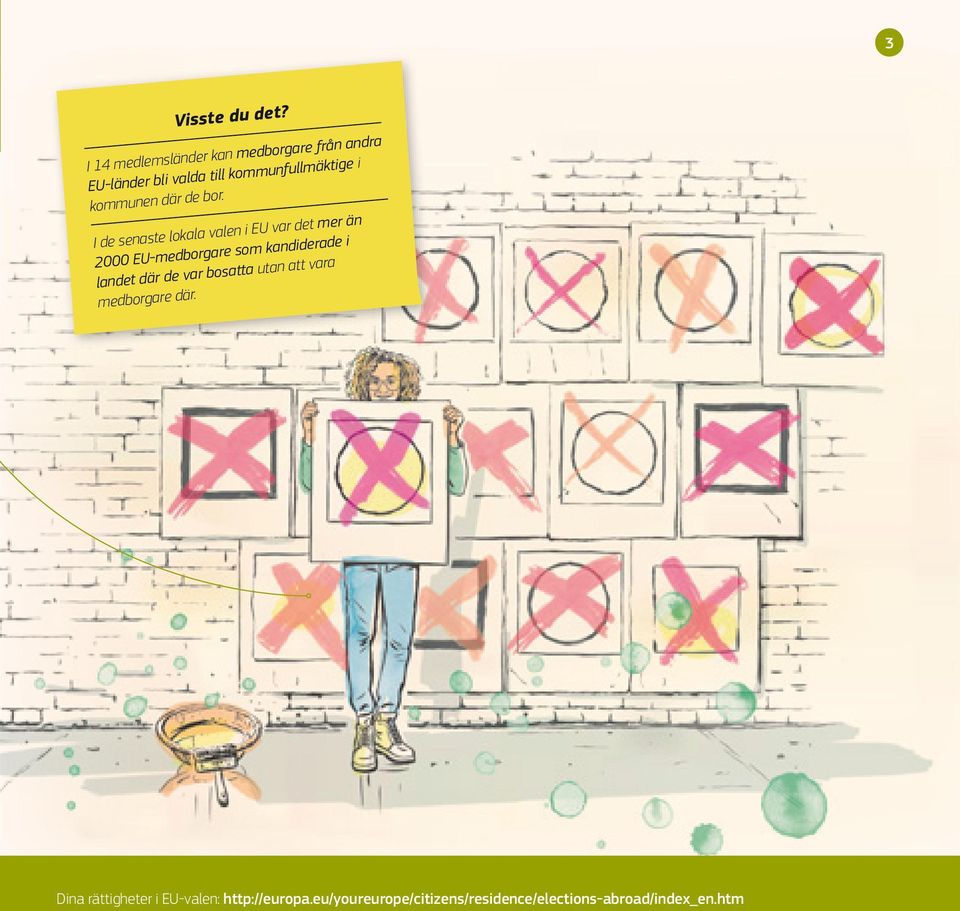 I de senaste lokala valen i EU var det mer än 2000 EU-medborgare som kandiderade i landet