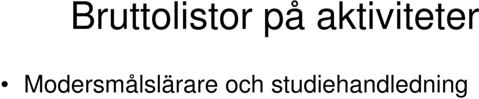 Modersmålslärare
