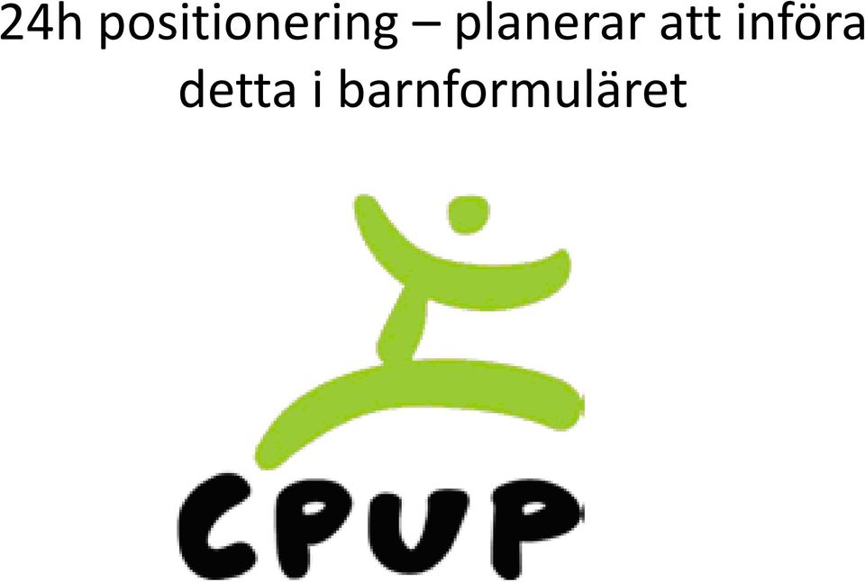 planerar att