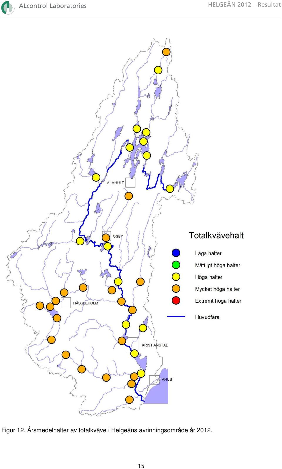 Årsmedelhalter av