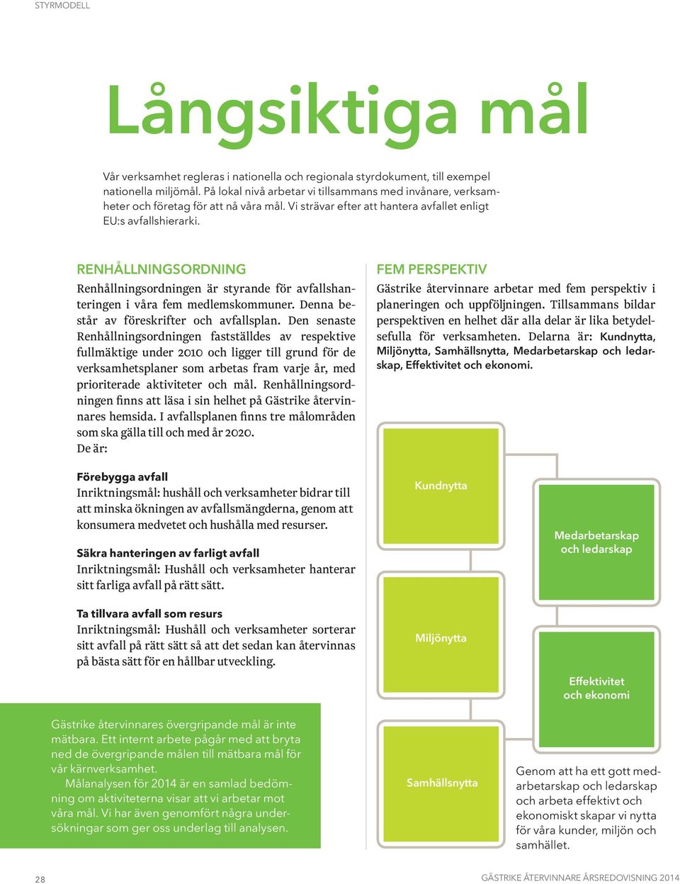 Renhållningsordning Renhållningsordningen är styrande för avfallshanteringen i våra fem medlemskommuner. Denna består av föreskrifter och avfallsplan.