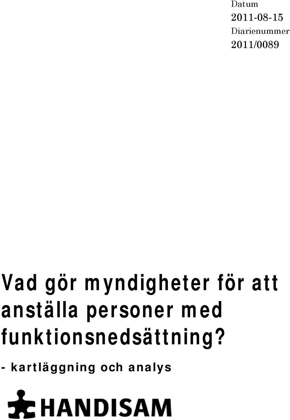 att anställa personer med