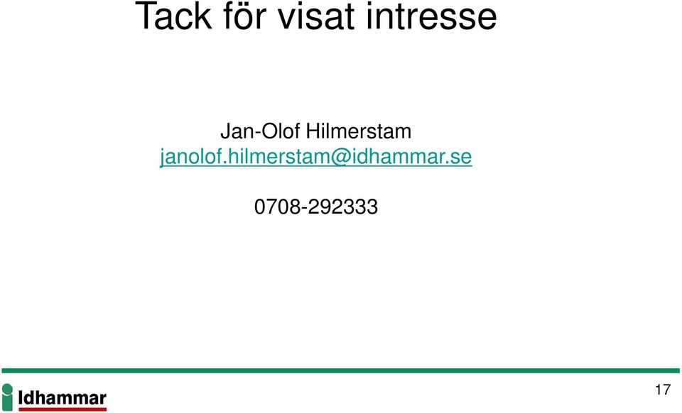 Hilmerstam janolof.