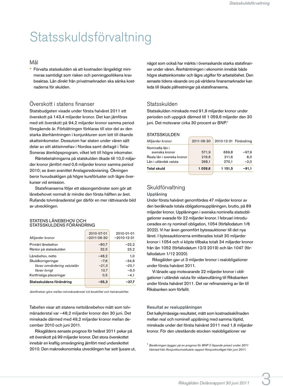 Återhämtningen i ekonomin innebär både högre skatteinkomster och lägre utgifter för arbetslöshet.