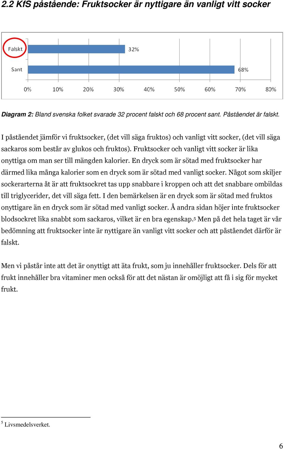 Fruktsocker och vanligt vitt socker är lika onyttiga om man ser till mängden kalorier.