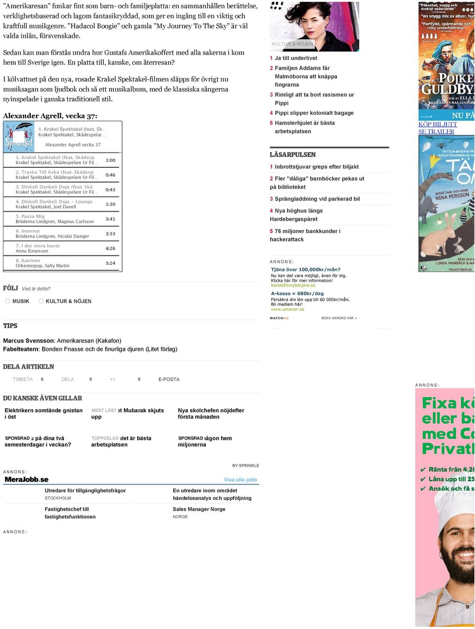 En platta till, kanske, om återresan?