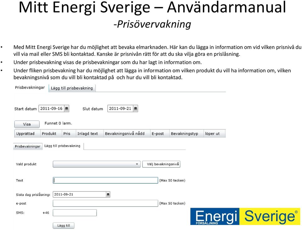 Kanske är prisnivån rätt för att du ska vilja göra en prislåsning.