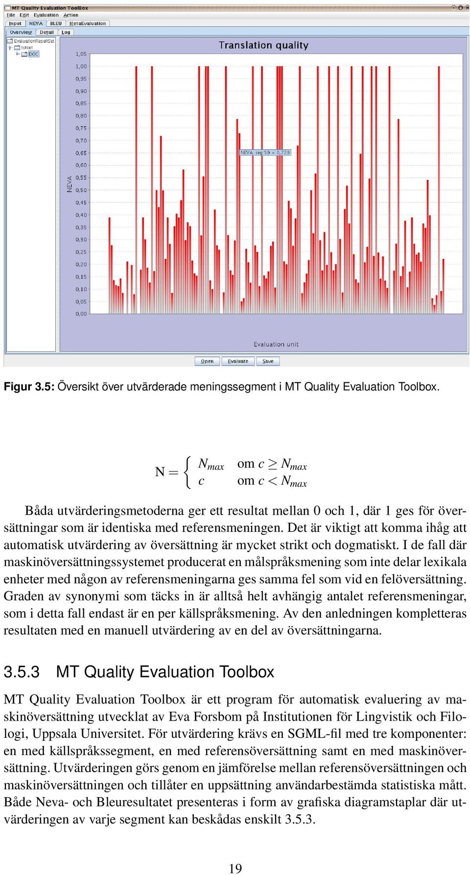 Det är viktigt att komma ihåg att automatisk utvärdering av översättning är mycket strikt och dogmatiskt.