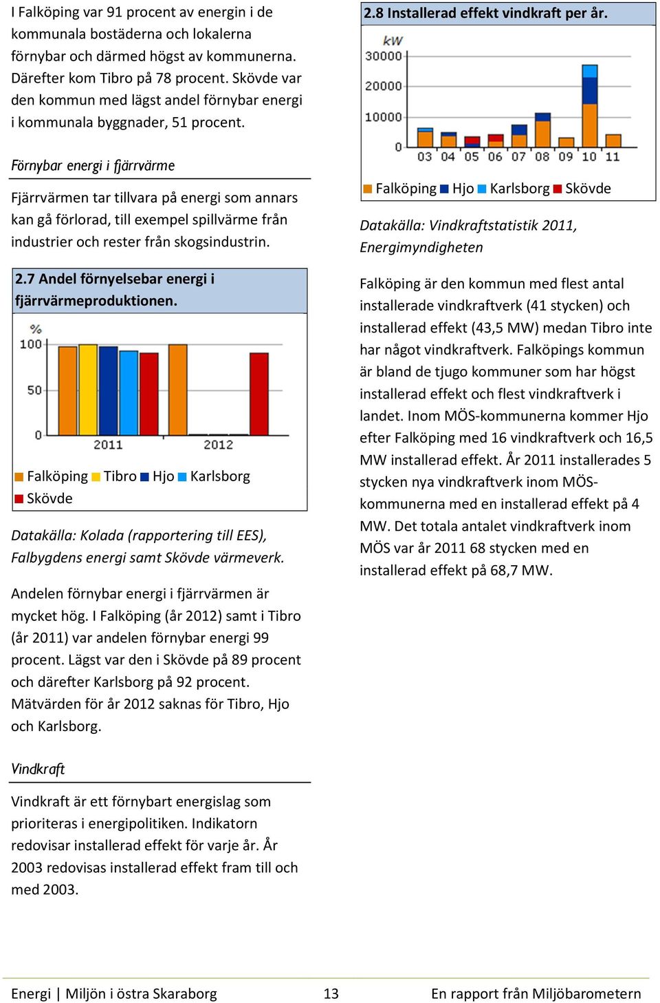 Förnybar energi i fjärrvärme Fjärrvärmen tar tillvara på energi som annars kan gå förlorad, till exempel spillvärme från industrier och rester från skogsindustrin. 2.