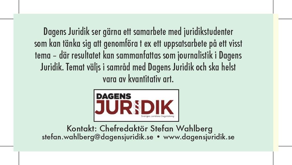 Dagens Juridik.