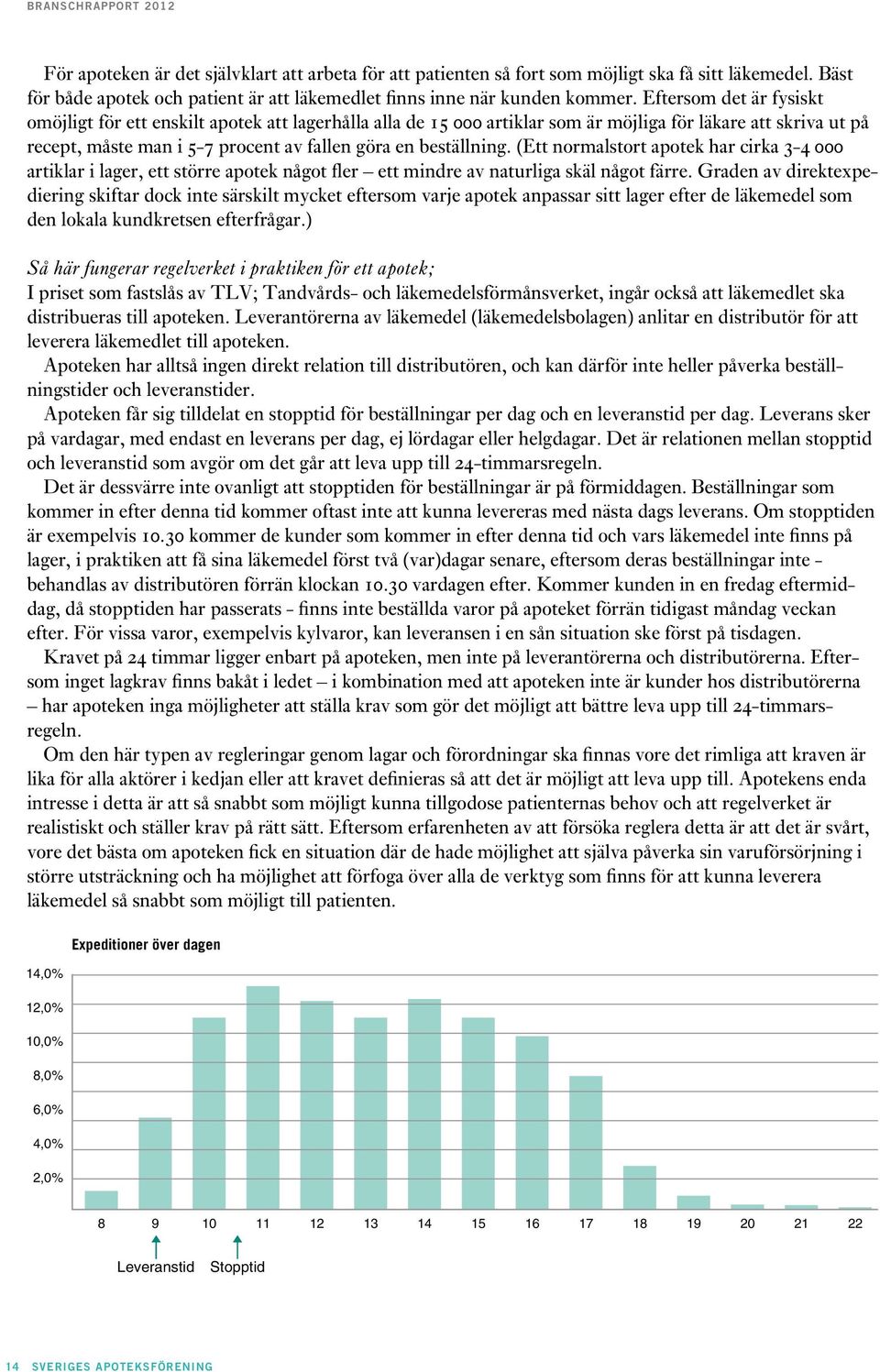 (Ett normalstort apotek har cirka 3-4 000 artiklar i lager, ett större apotek något fler ett mindre av naturliga skäl något färre.