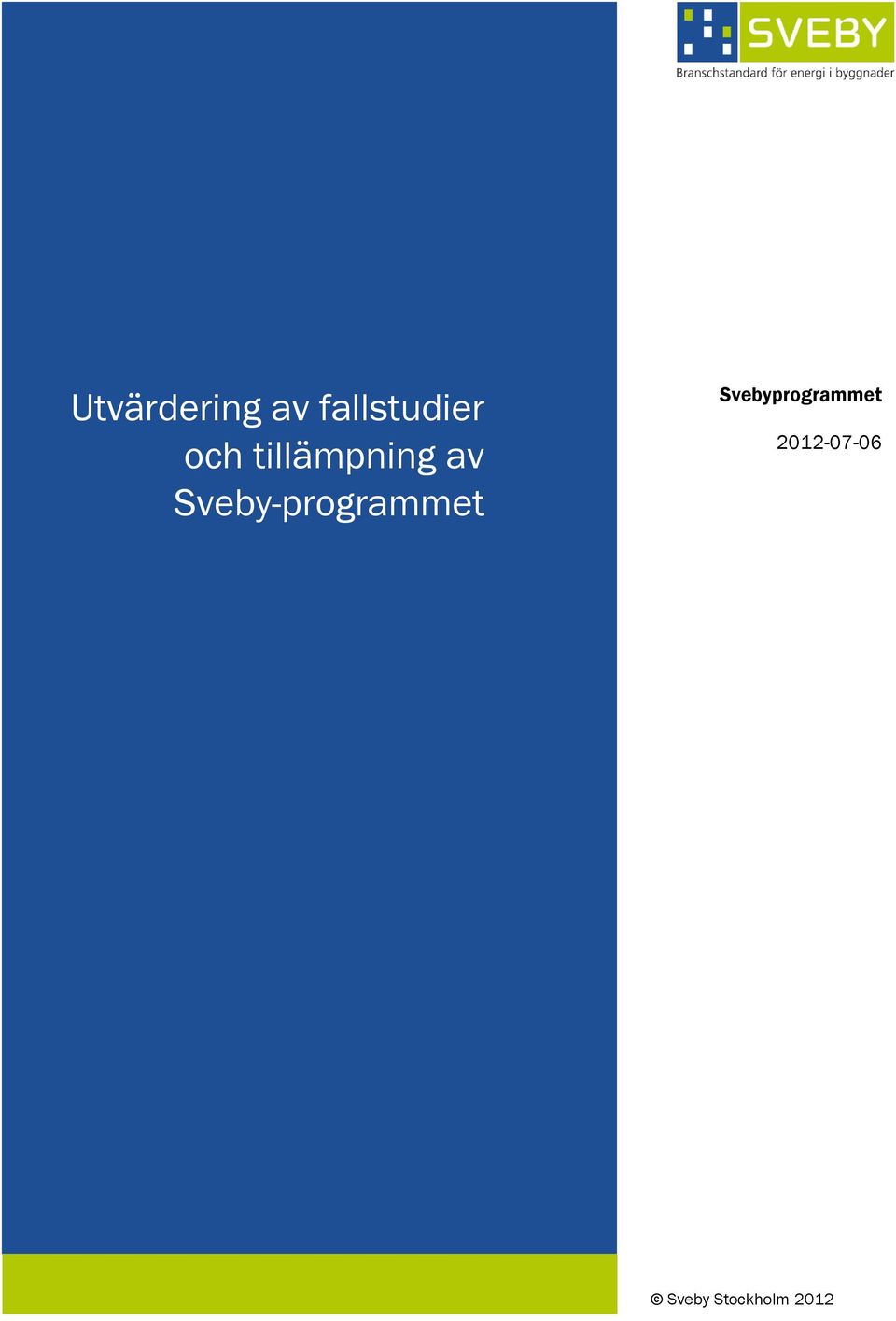 Sveby-programmet